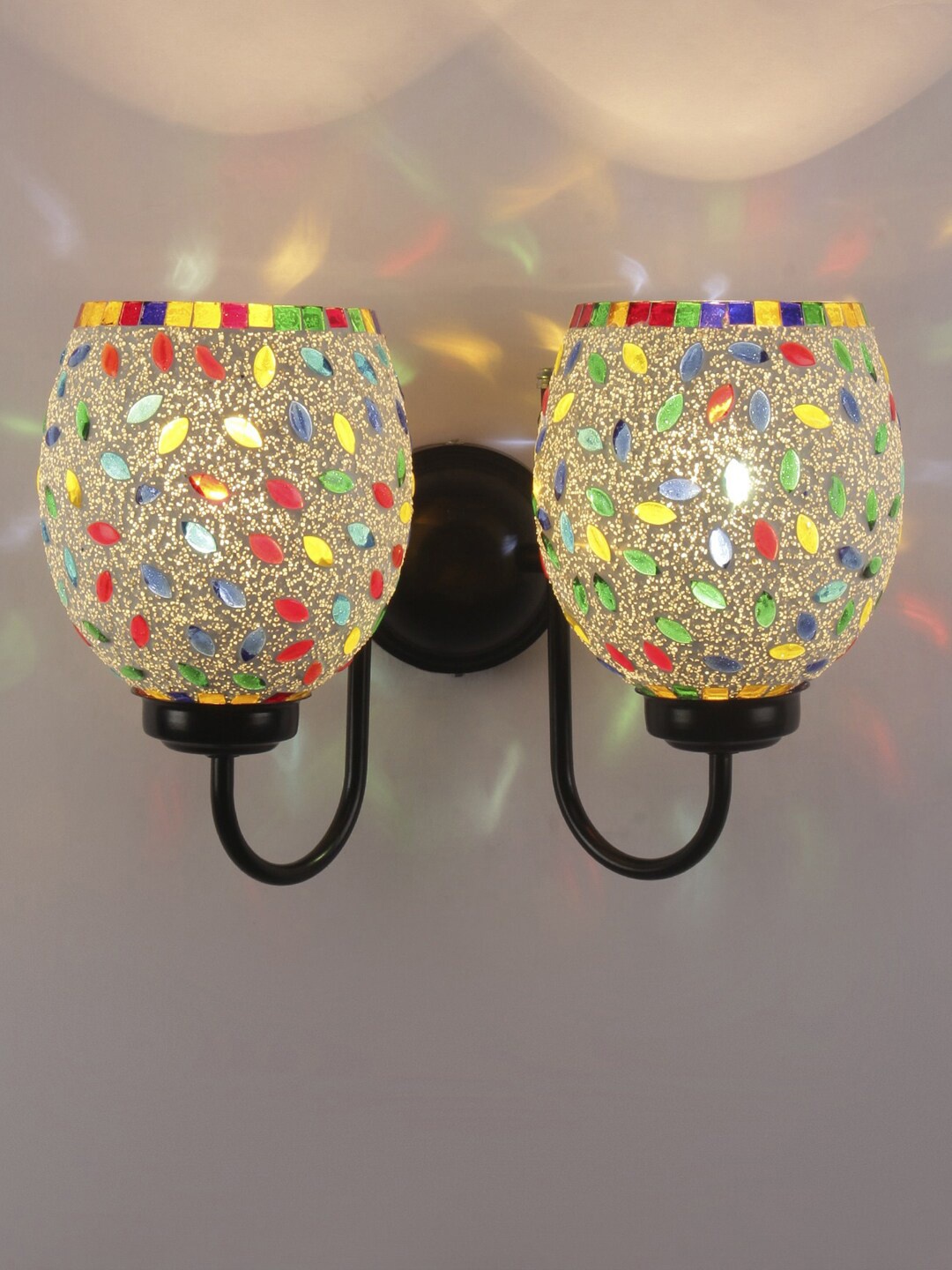 

Devansh Multi Mosaic Glass Ceiling Lamp