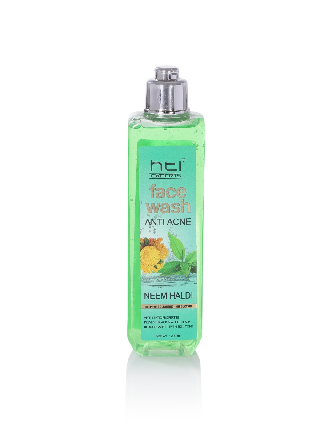 

HTI Aanti Acne Neem Haldi Face Wash, Transparent