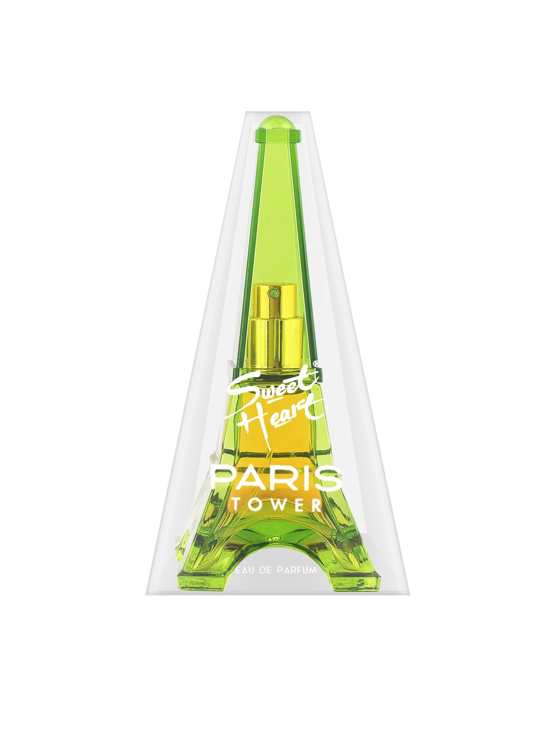 

Sweetheart Pack Of 4 Light Green Paris Tower Eau De Parfum - 40ml Each