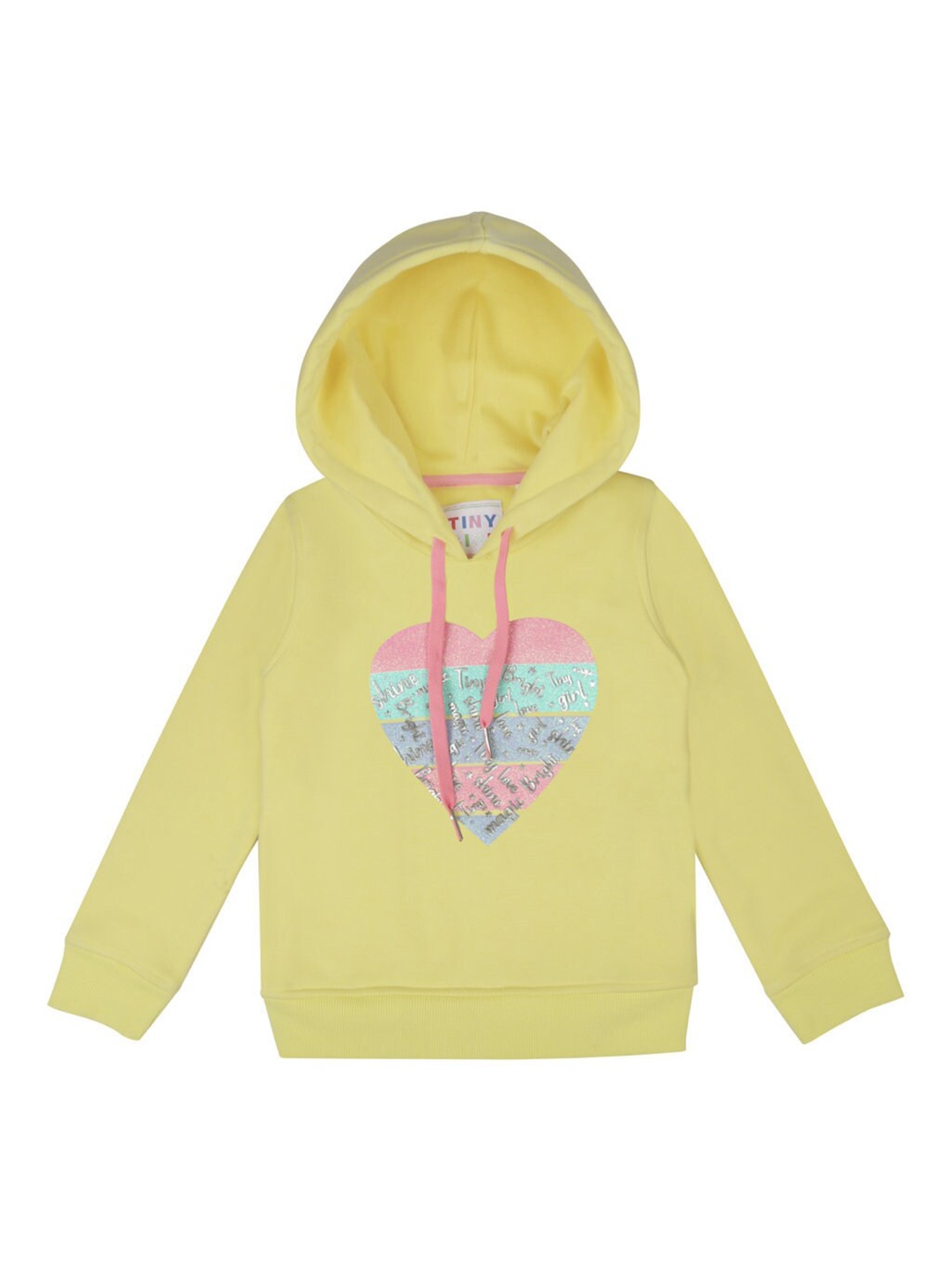 

Tiny Girl Girls Yellow Printed Sweatshirt