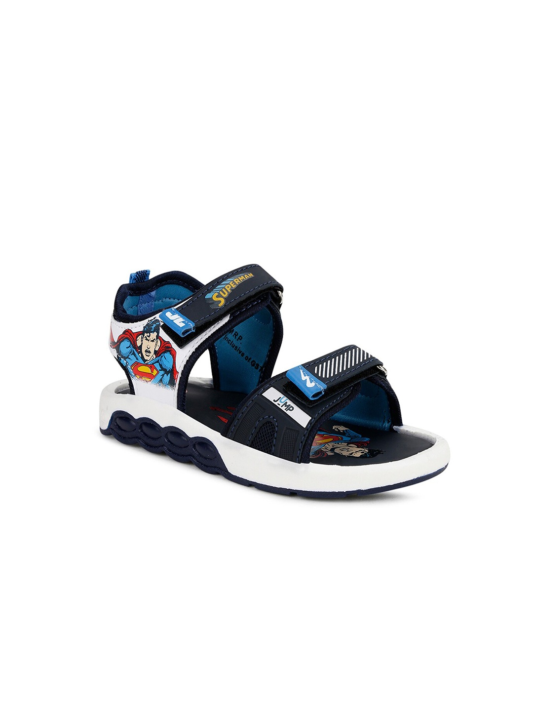 

Campus Unisex Kids Navy Blue & Blue Comfort Sandals