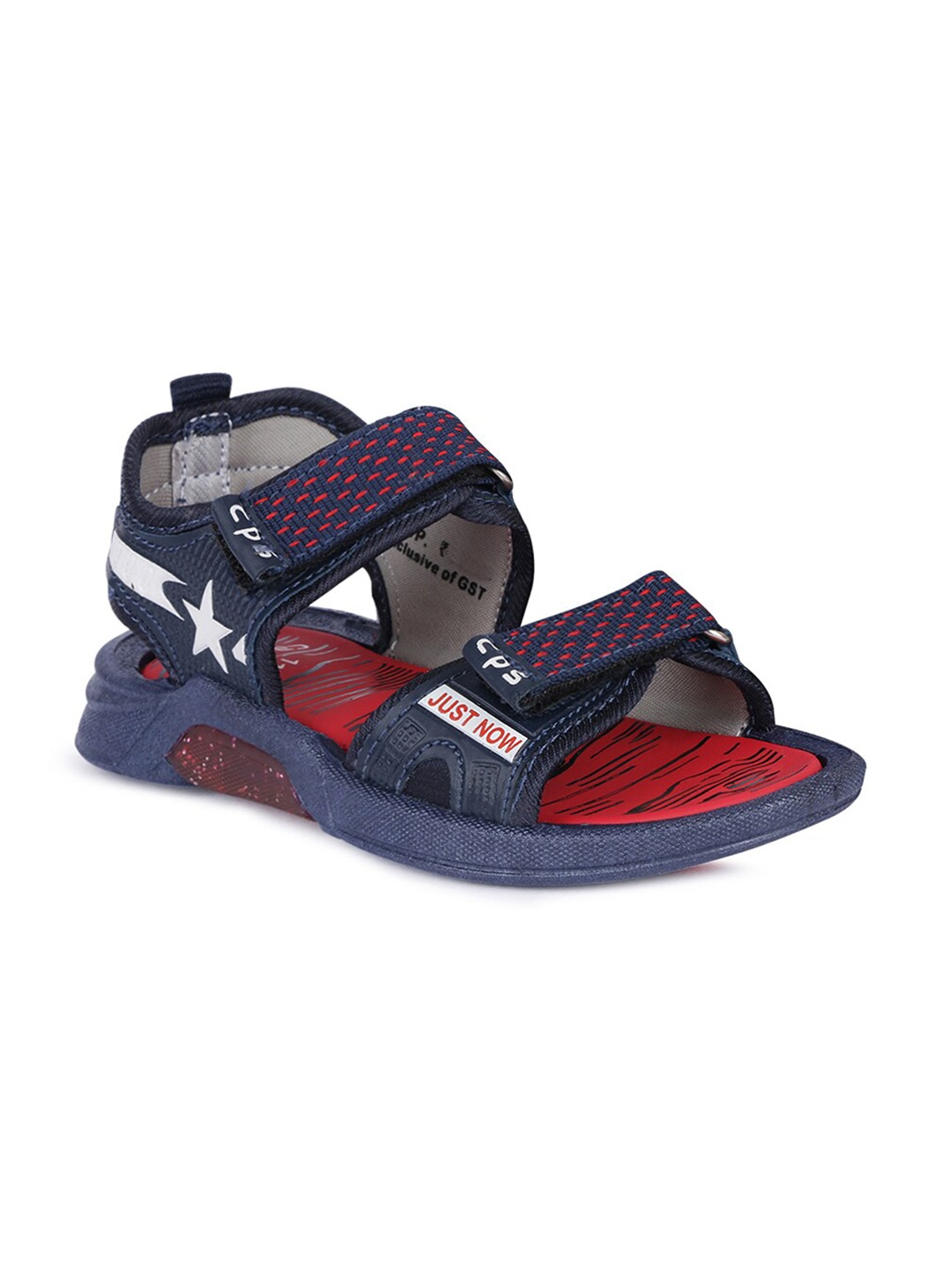 

Campus Unisex Kids Navy Blue & Red Comfort Sandals