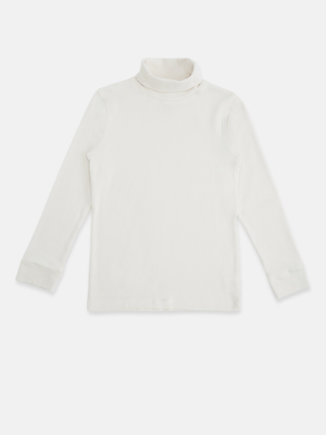 

Pantaloons Junior Girls Cream-Coloured Sweatshirt