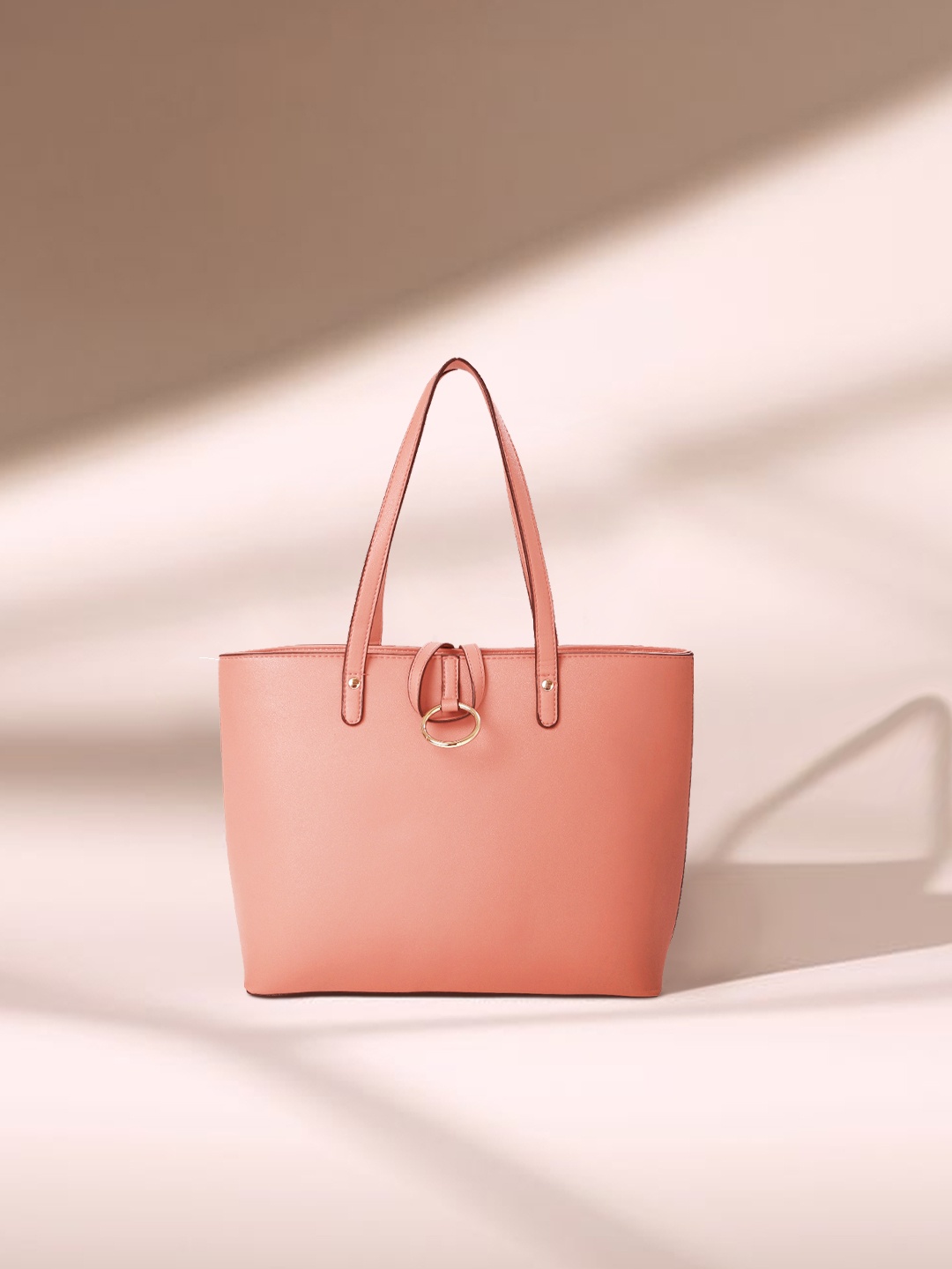 

DressBerry Coral Pink Shoulder Bag