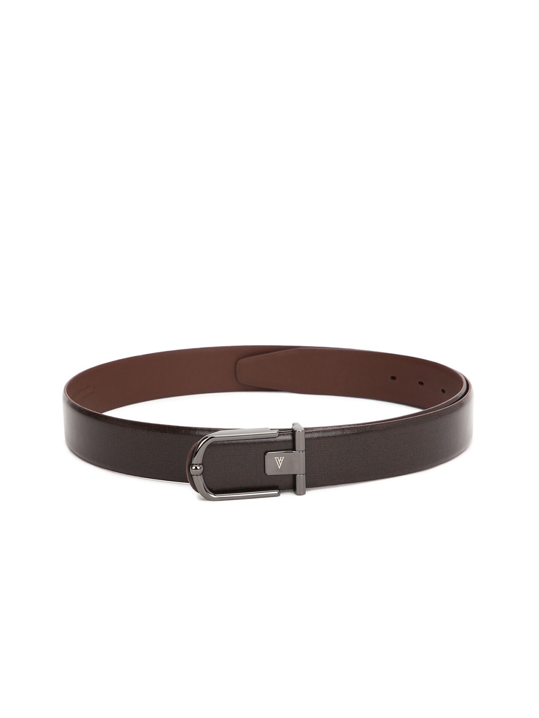 

Van Heusen Men Brown Leather Belt