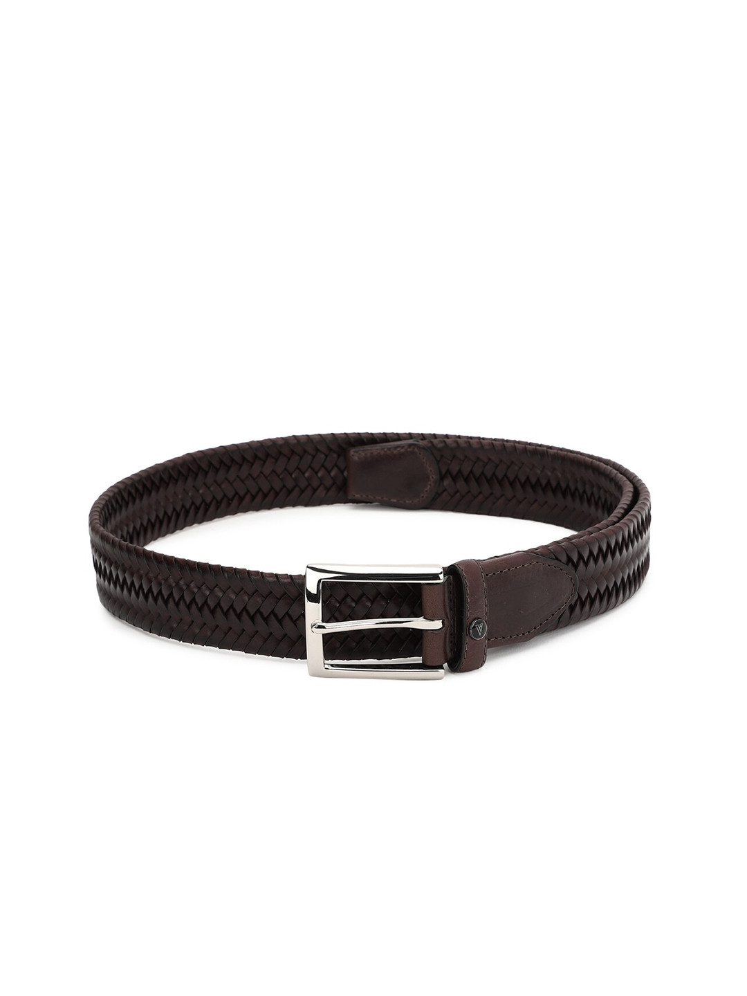 

Van Heusen Men Brown Leather Belt