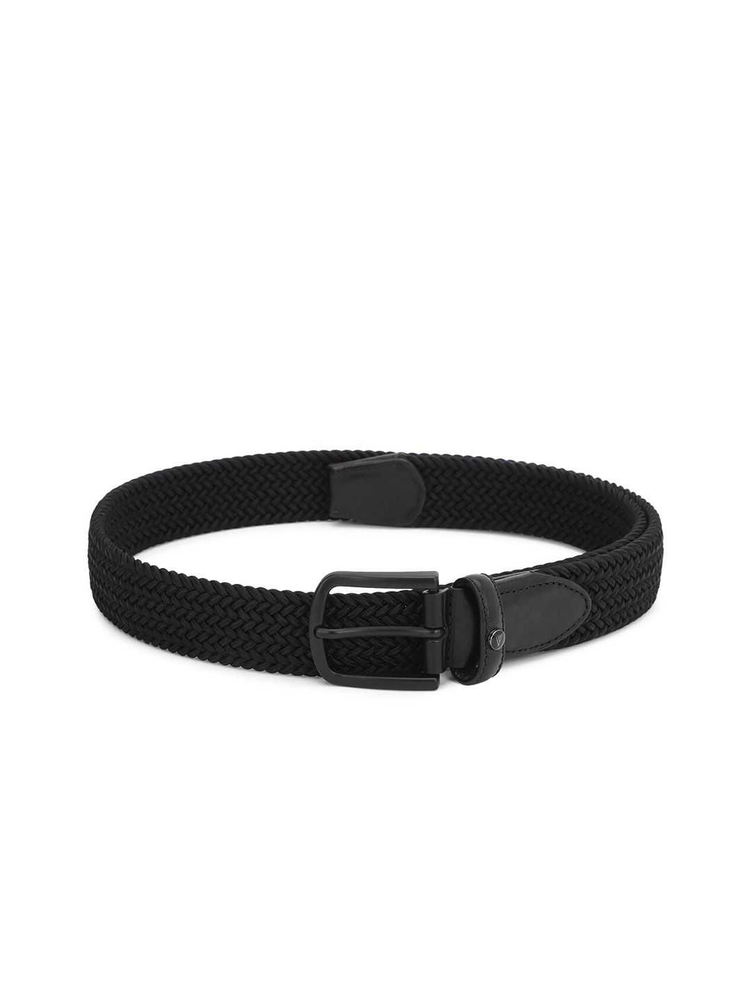 

Van Heusen Men Black Leather Belt
