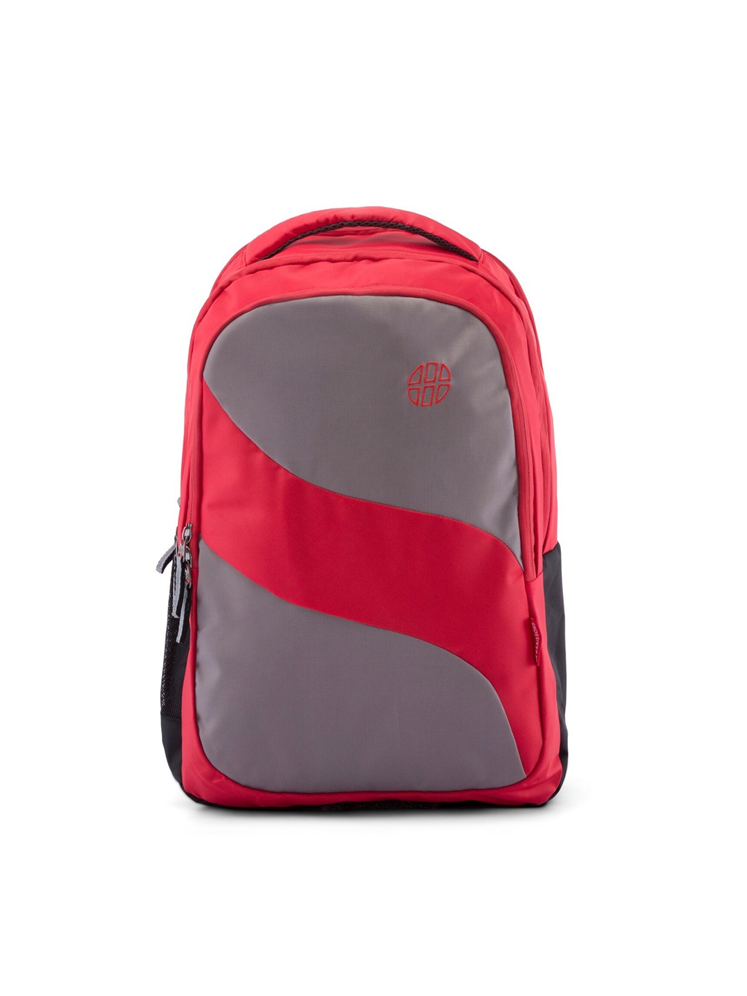 

Harissons Unisex Grey & Red Colourblocked Laptop Bag