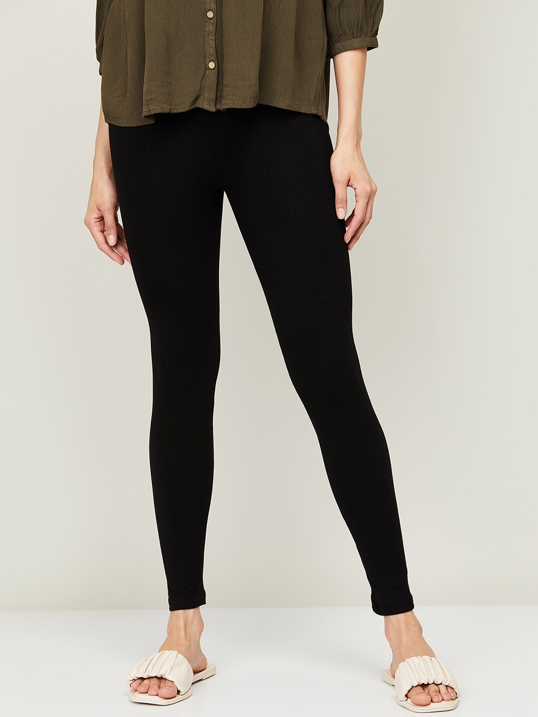 

Fame Forever by Lifestyle Women Black Cotton Trousers