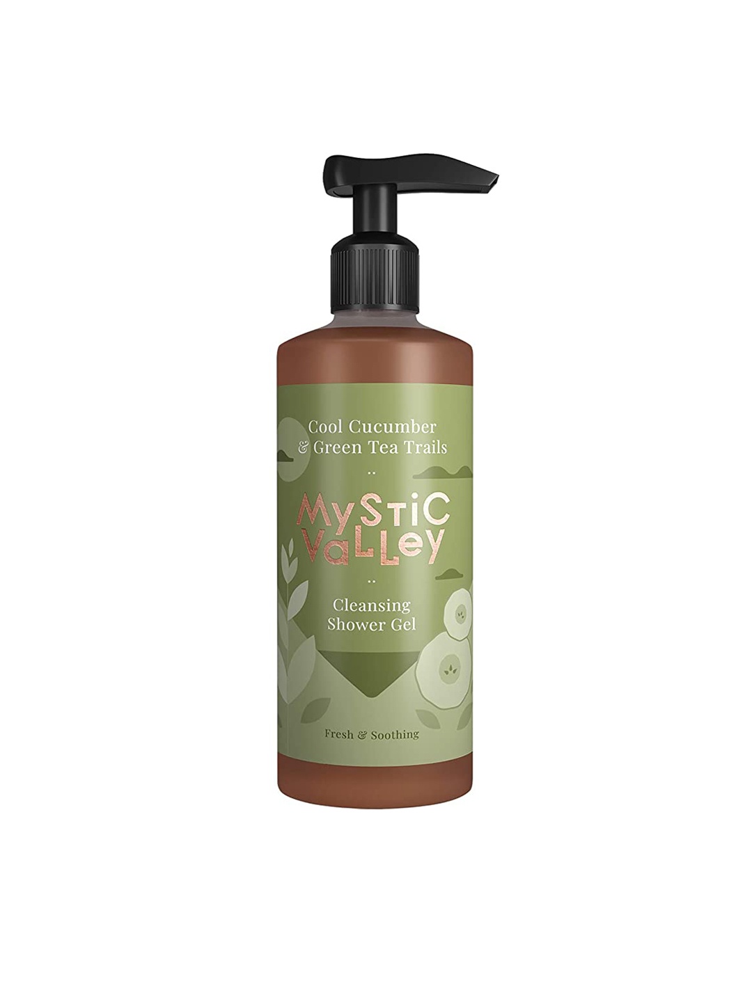 

MYSTIC VALLEY White Shower Gel Refreshing Cucumber & Green Tea 350 Ml