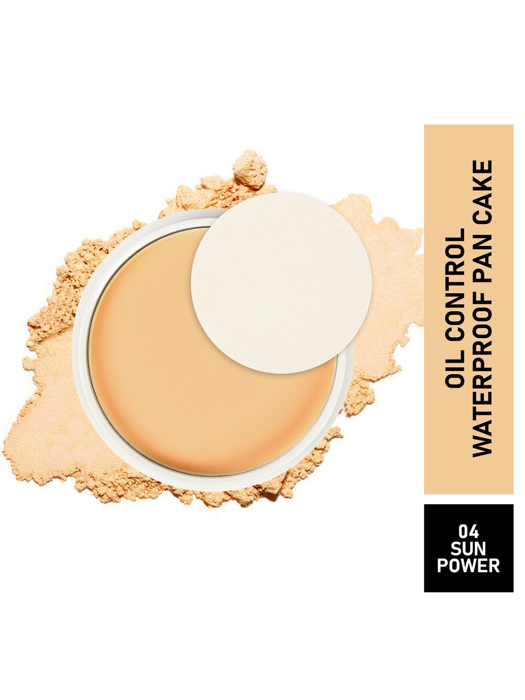 

MATTLOOK Oil Control Waterproof Compact Powder - Sun Powder 04, Cream