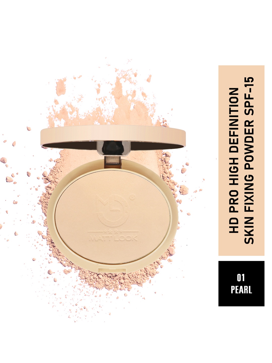 

MATTLOOK HD Pro Compact Powder - Pearl 01, Cream