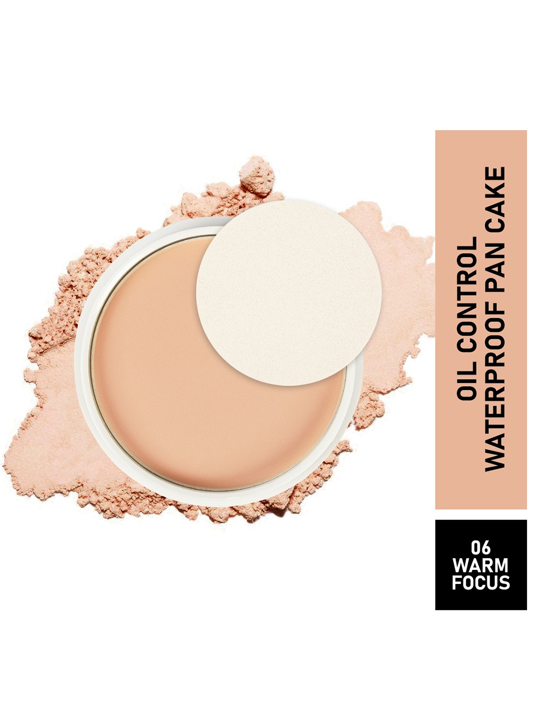 

MATTLOOK Oil Control Waterproof Compact Powder - Warm Focus 06, Cream