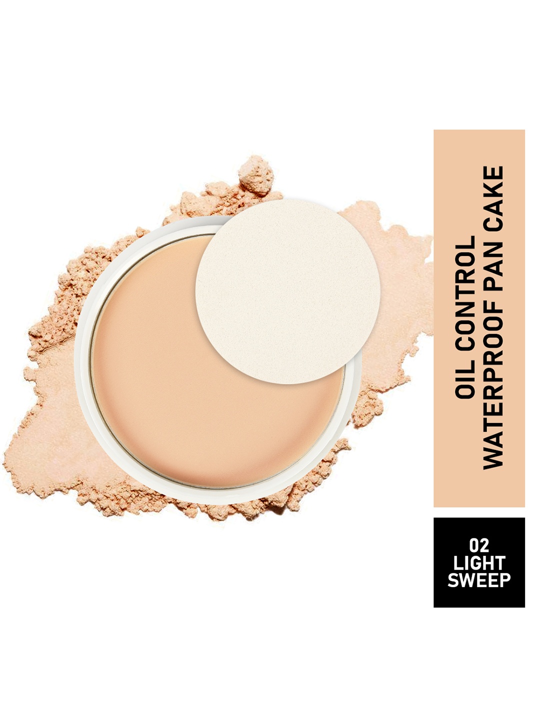 

MATTLOOK Oil Control Waterproof Compact Powder - Light Sweep 02, Cream