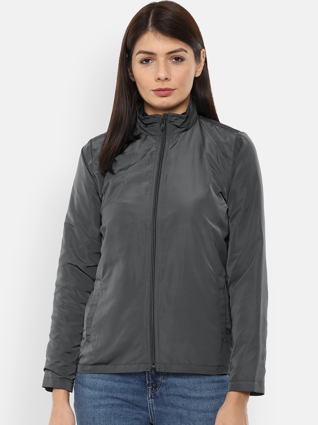 

Van Heusen Woman Women Grey Padded Jacket