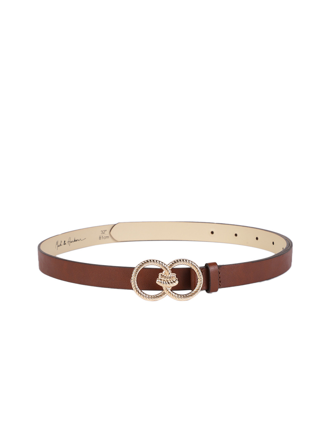 

Mast & Harbour Women Brown Belt