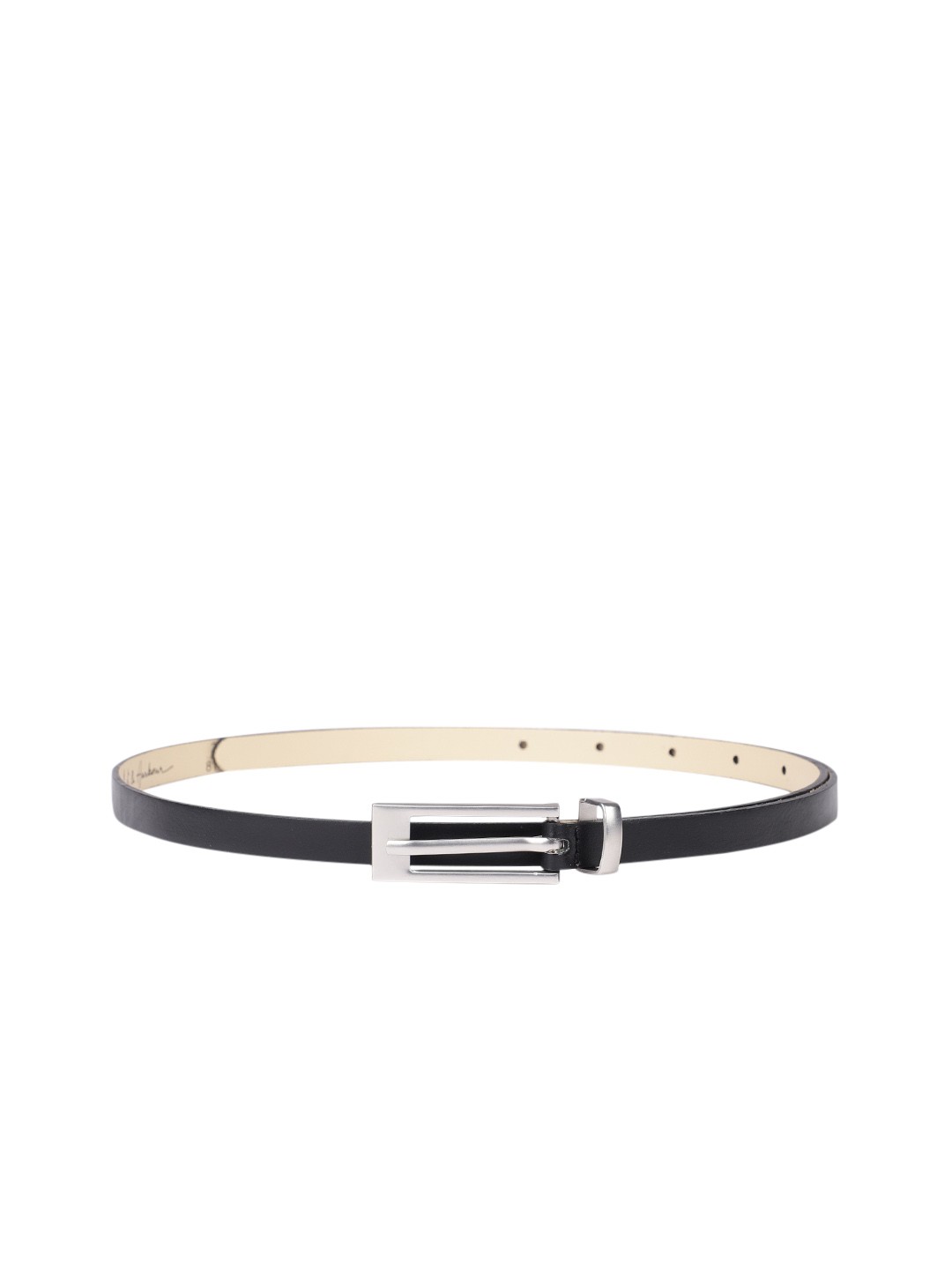 

Mast & Harbour Women Black Slim Belt