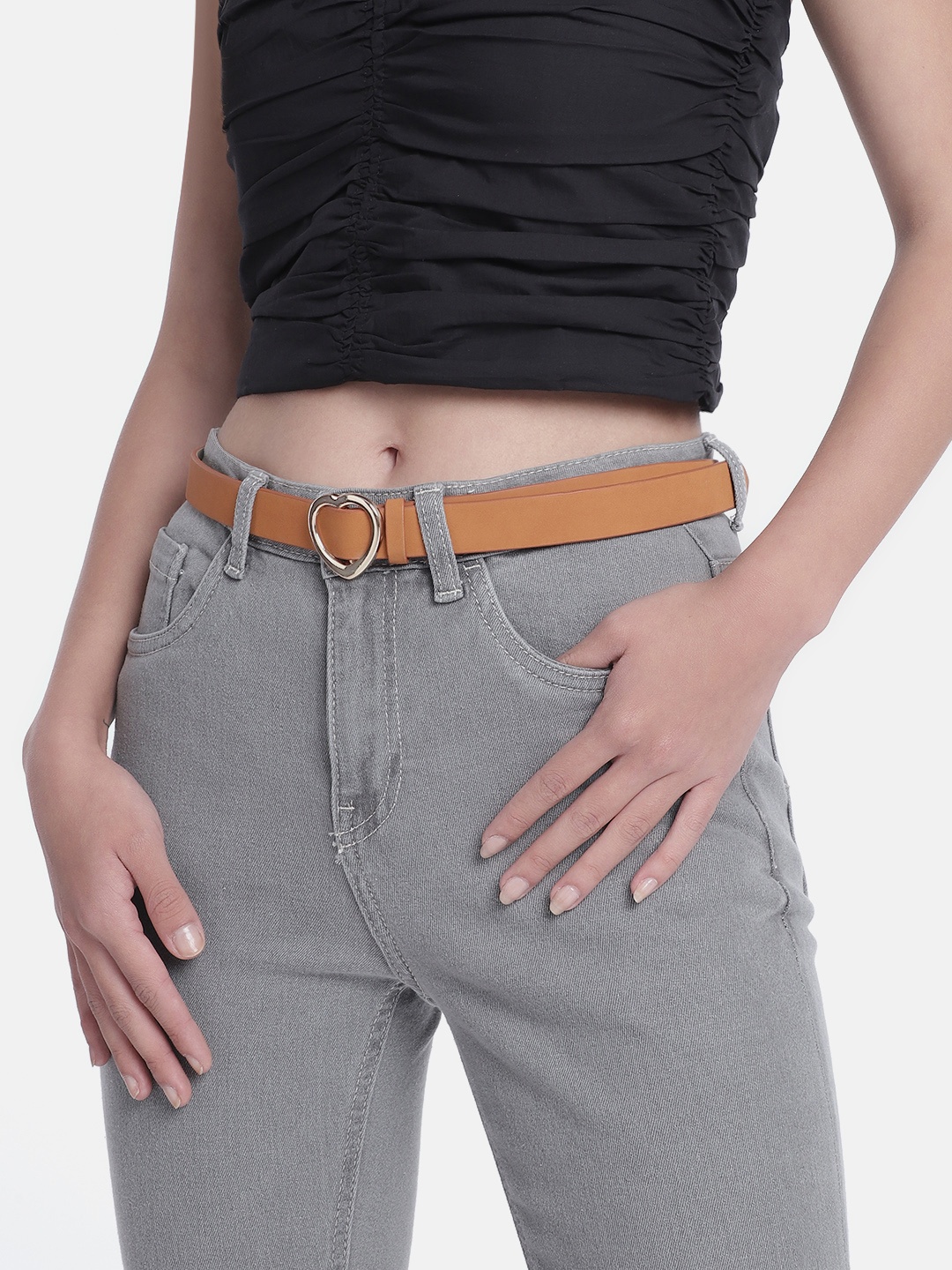 

DressBerry Women Brown Belt