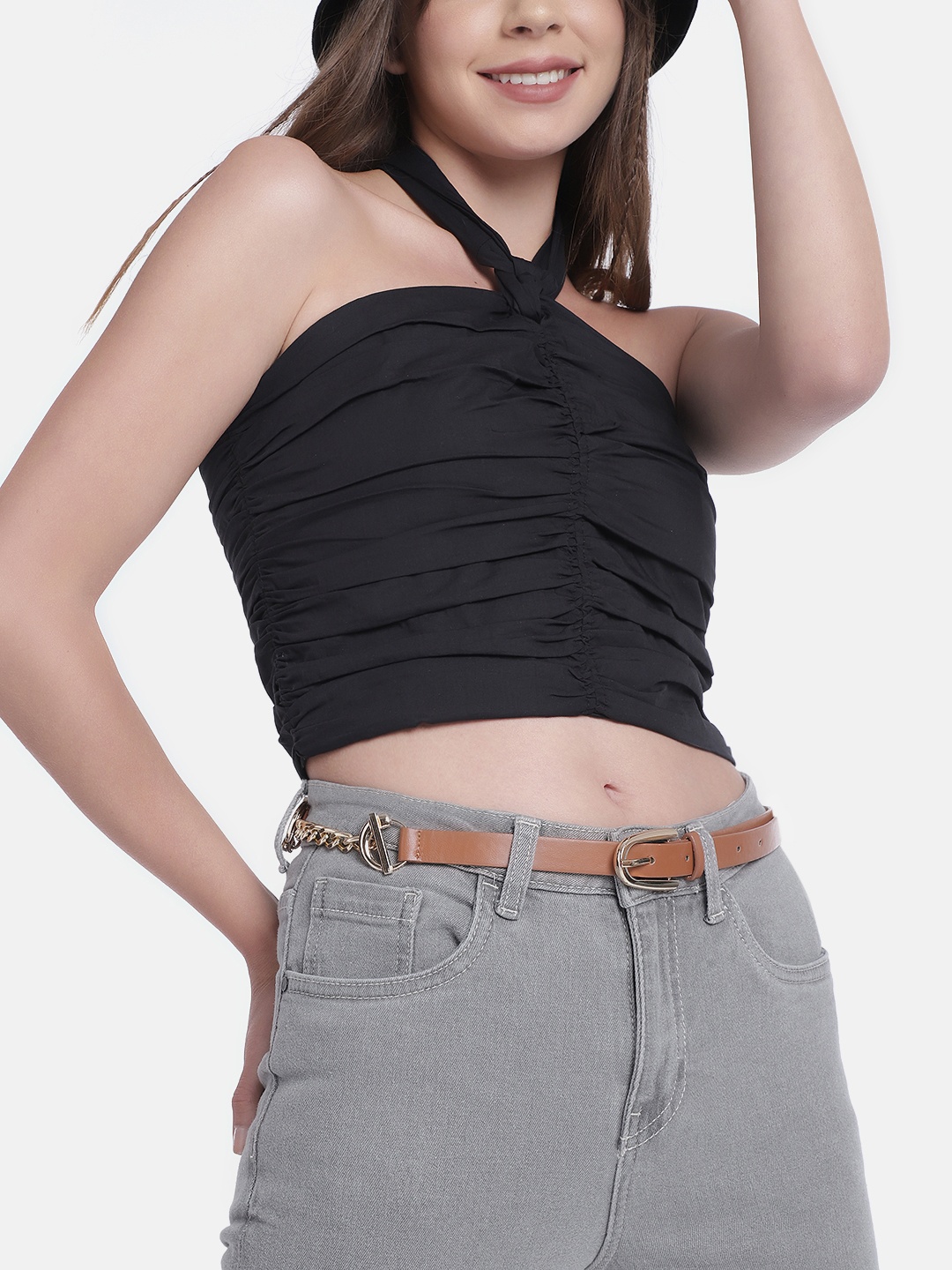

DressBerry Women Brown Belt