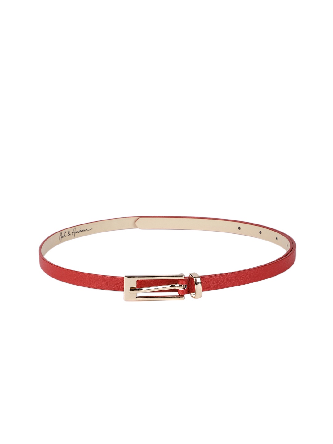 

Mast & Harbour Women Red Belt