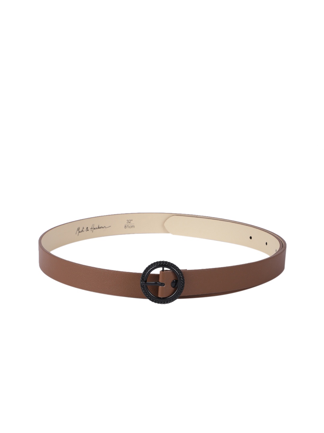 

Mast & Harbour Women Brown Belt