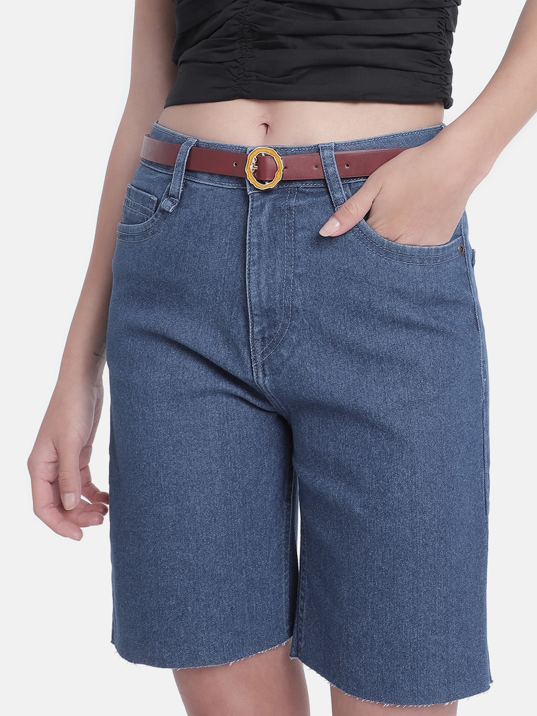 

DressBerry Women Burgundy Belt