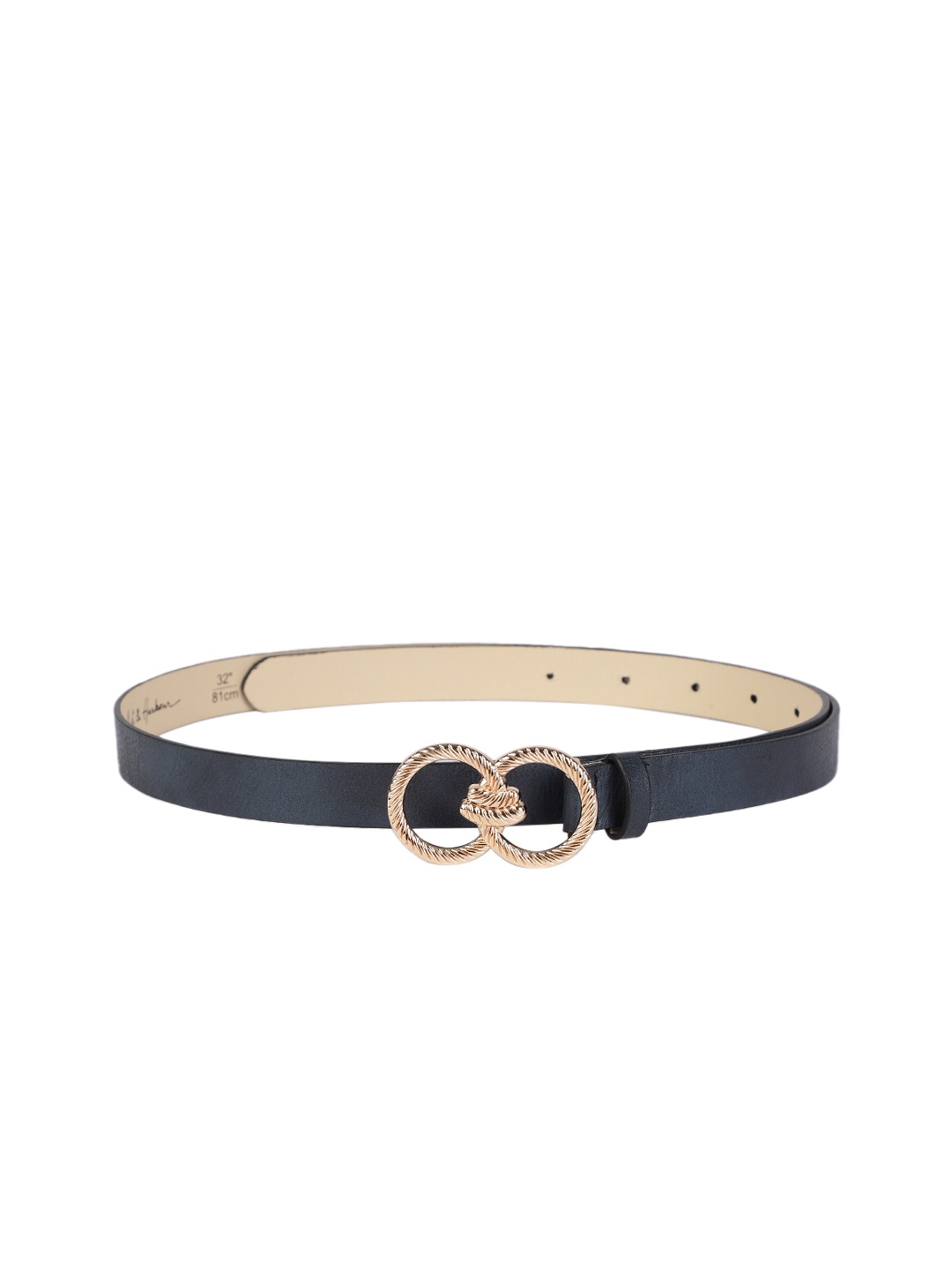 

Mast & Harbour Women Navy Blue Synthetic Belt
