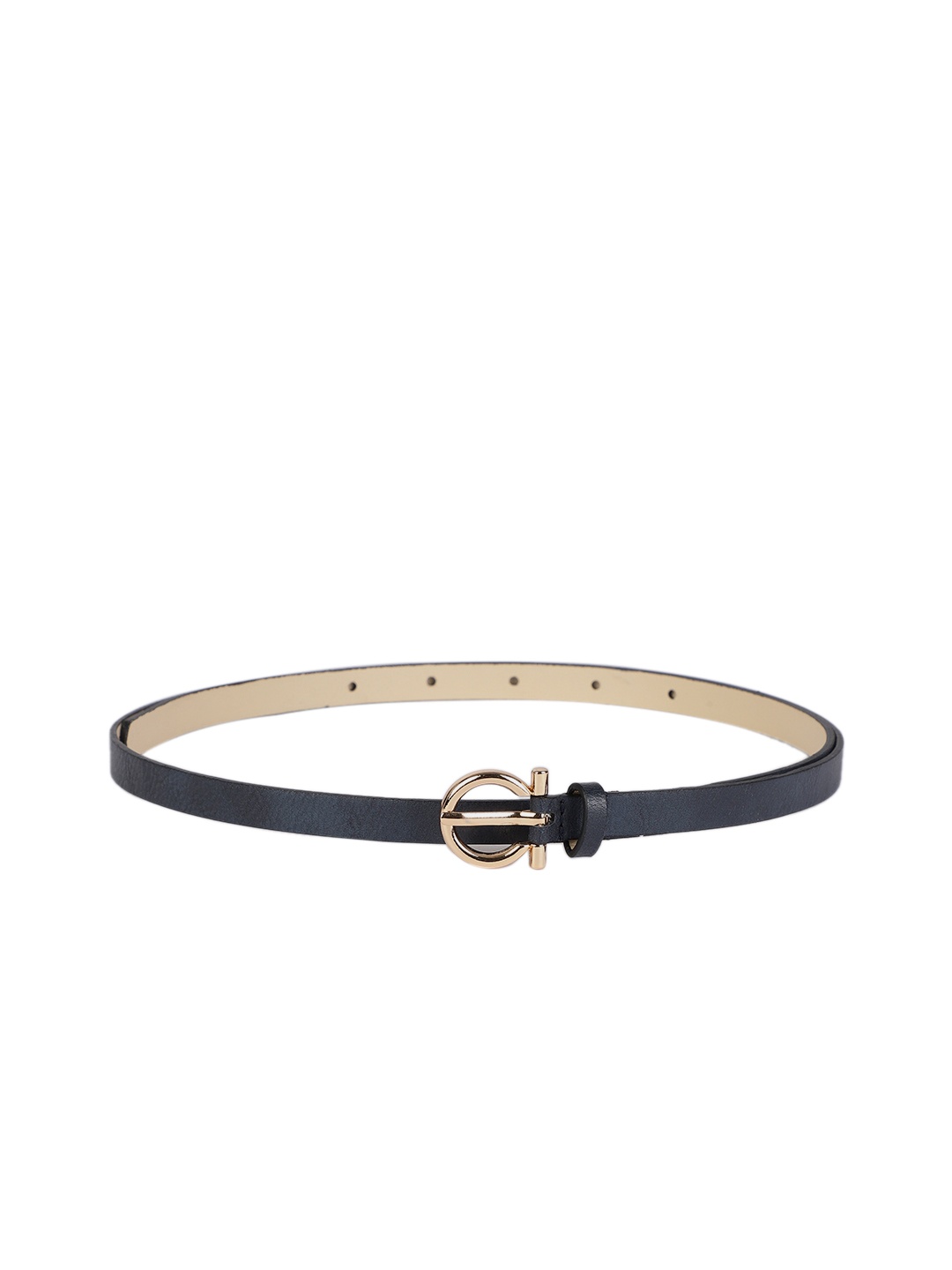 

Mast & Harbour Women Navy Blue Slim Belt