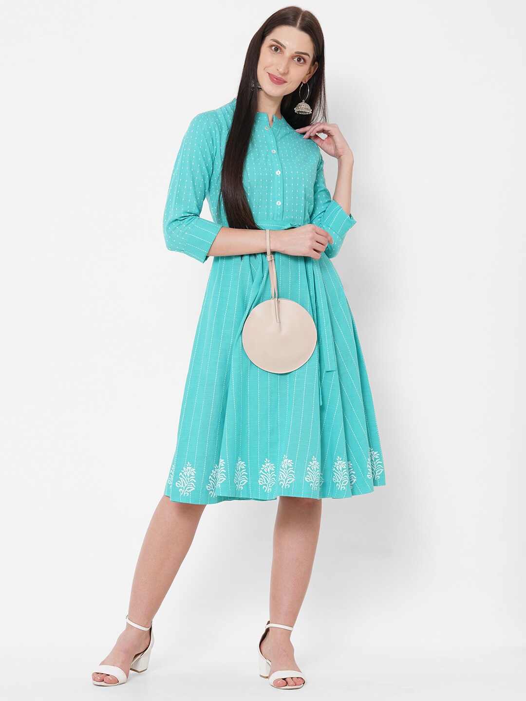 

KAMI KUBI Blue Embellished Dress