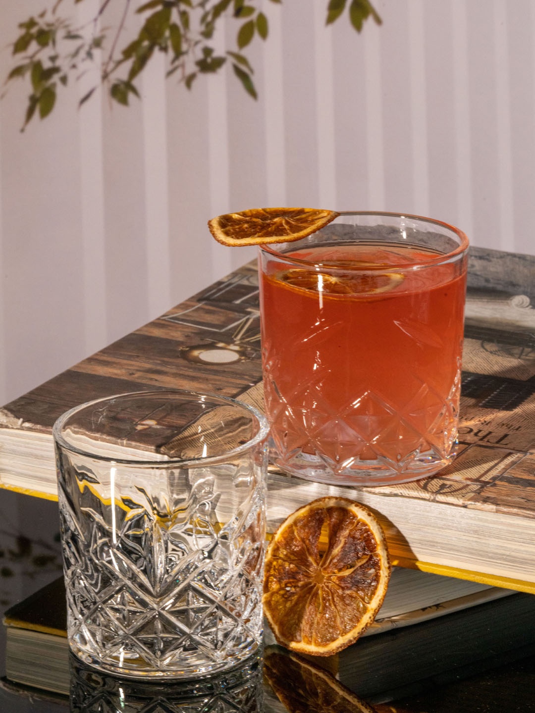 

GOODHOMES Set Of 6 Transparent Solid Water Or Juice Glasses