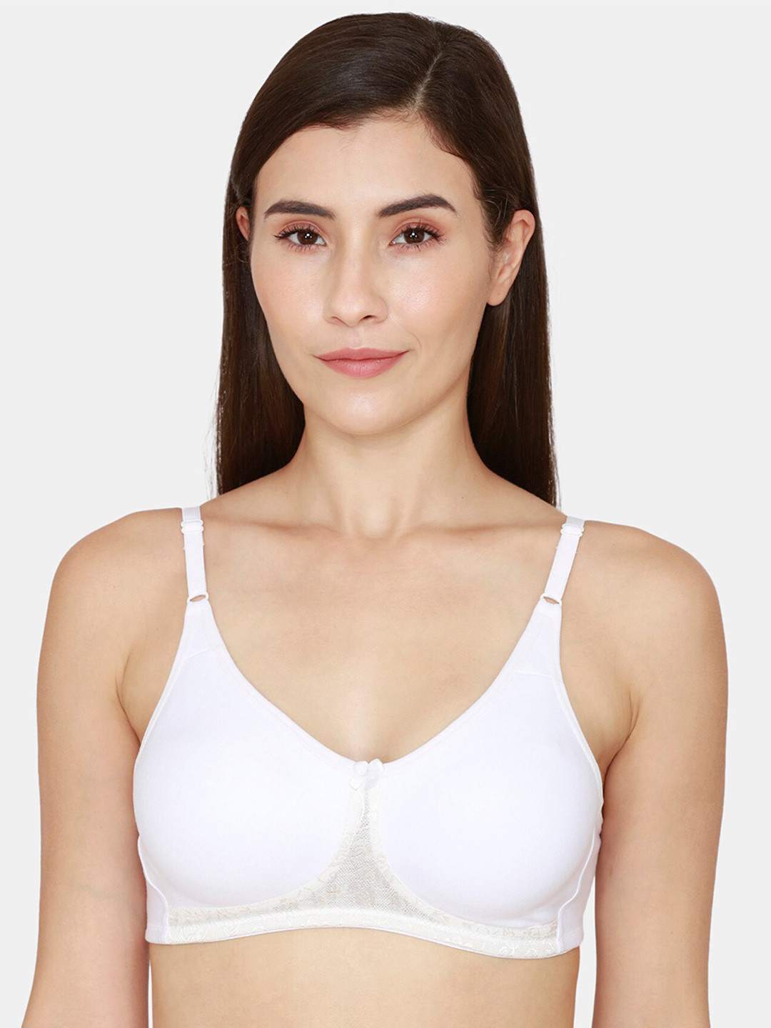 

Rosaline by Zivame White Double Layered T-shirt Bra