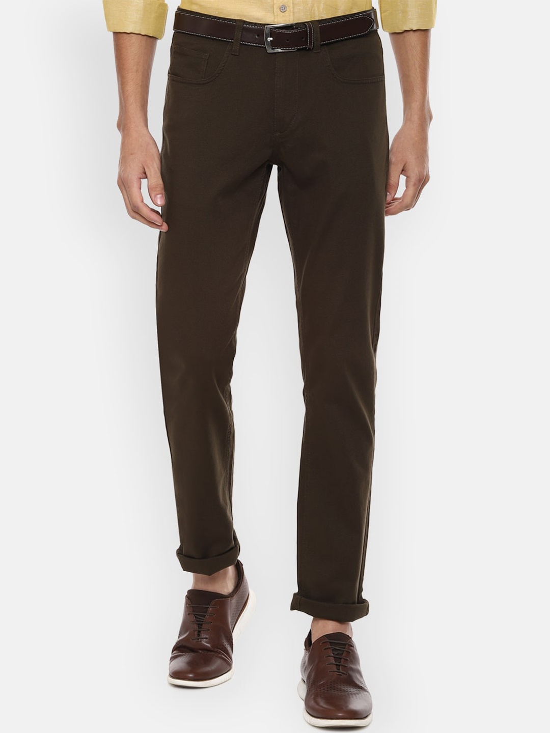 

Van Heusen Sport Men Brown Slim Fit Trousers