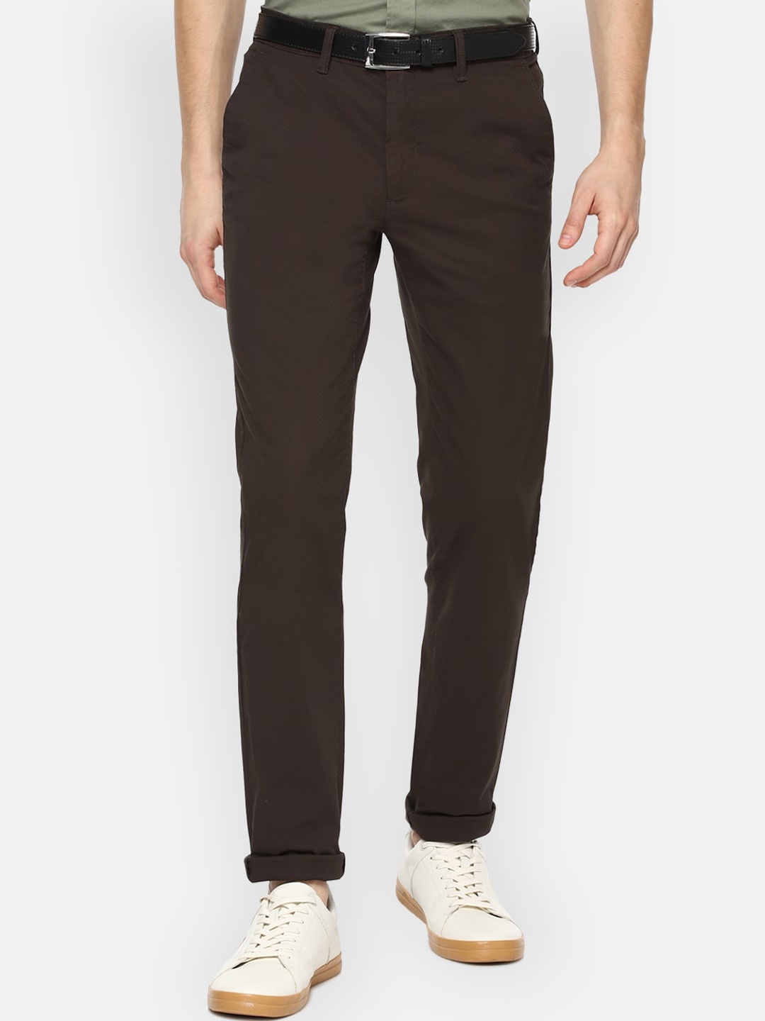 

Van Heusen Sport Men Brown Slim Fit Trousers