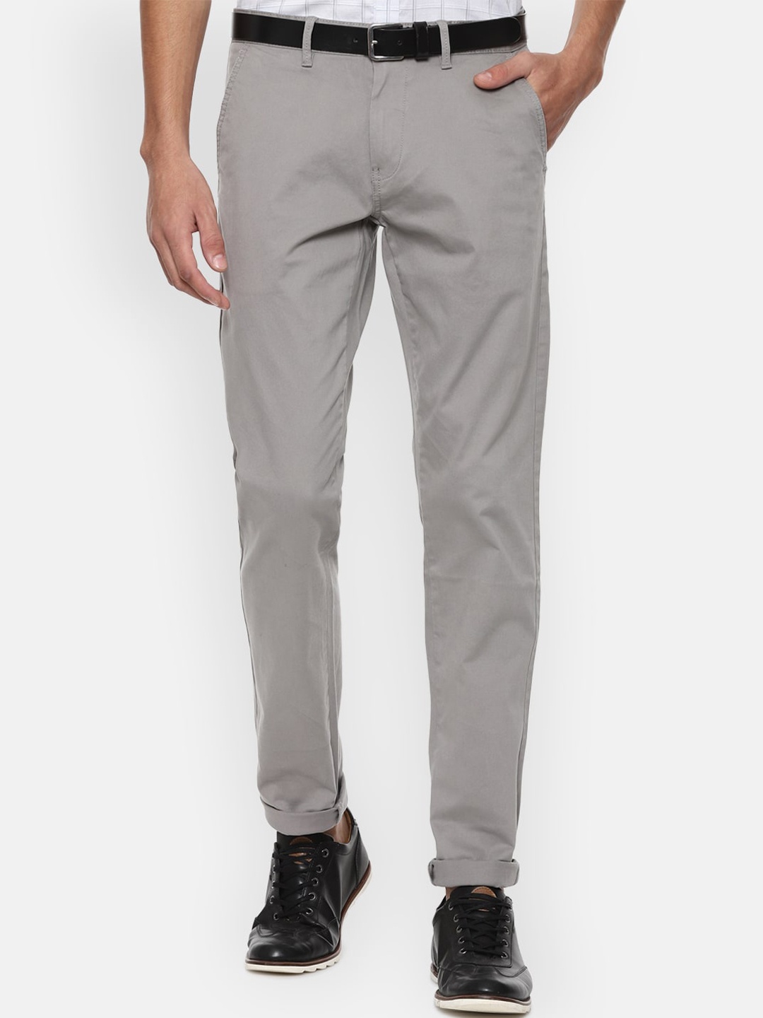 

Van Heusen Sport Men Grey Slim Fit Trousers