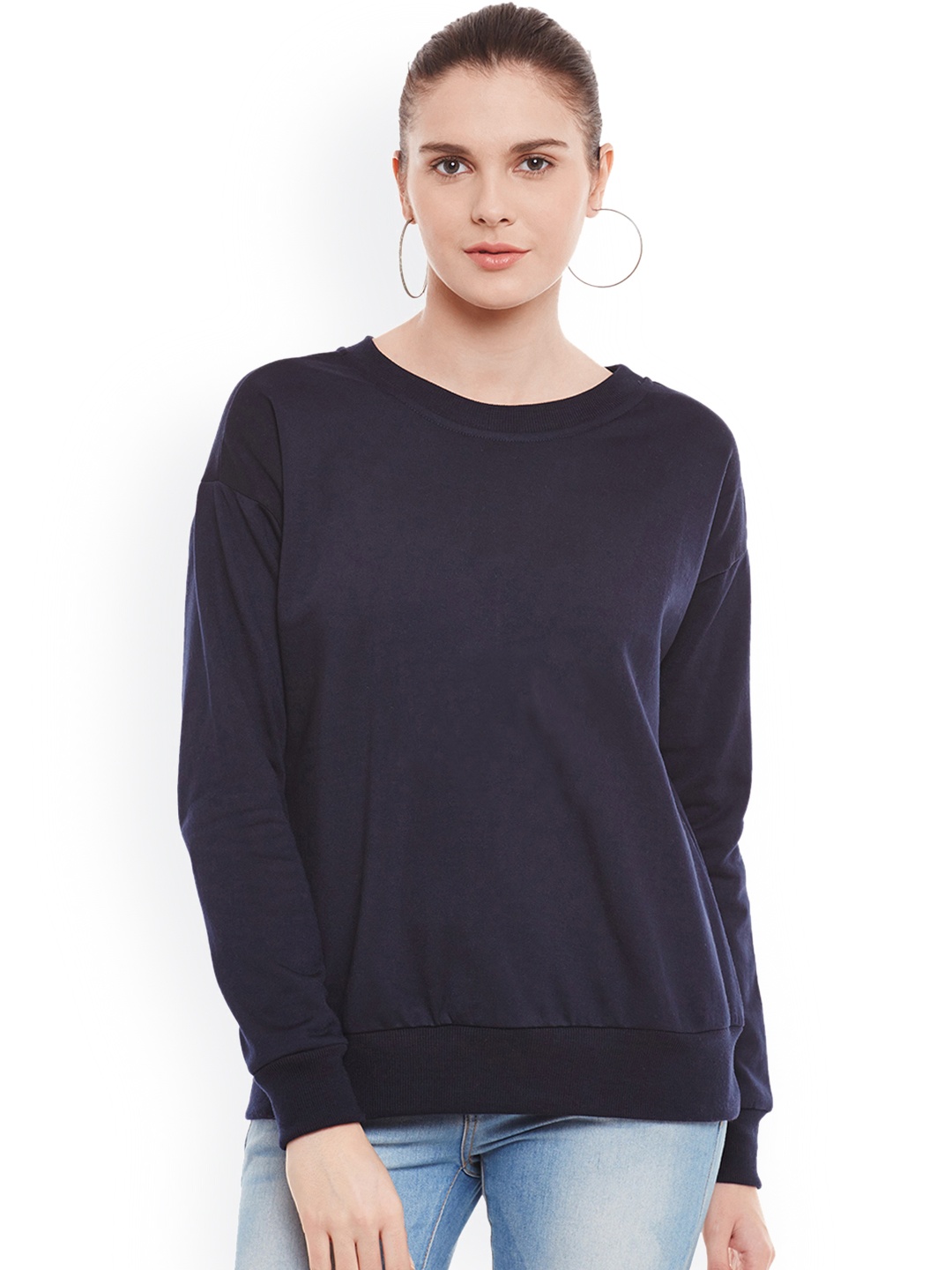 

Belle Fille Navy Sweatshirt, Navy blue