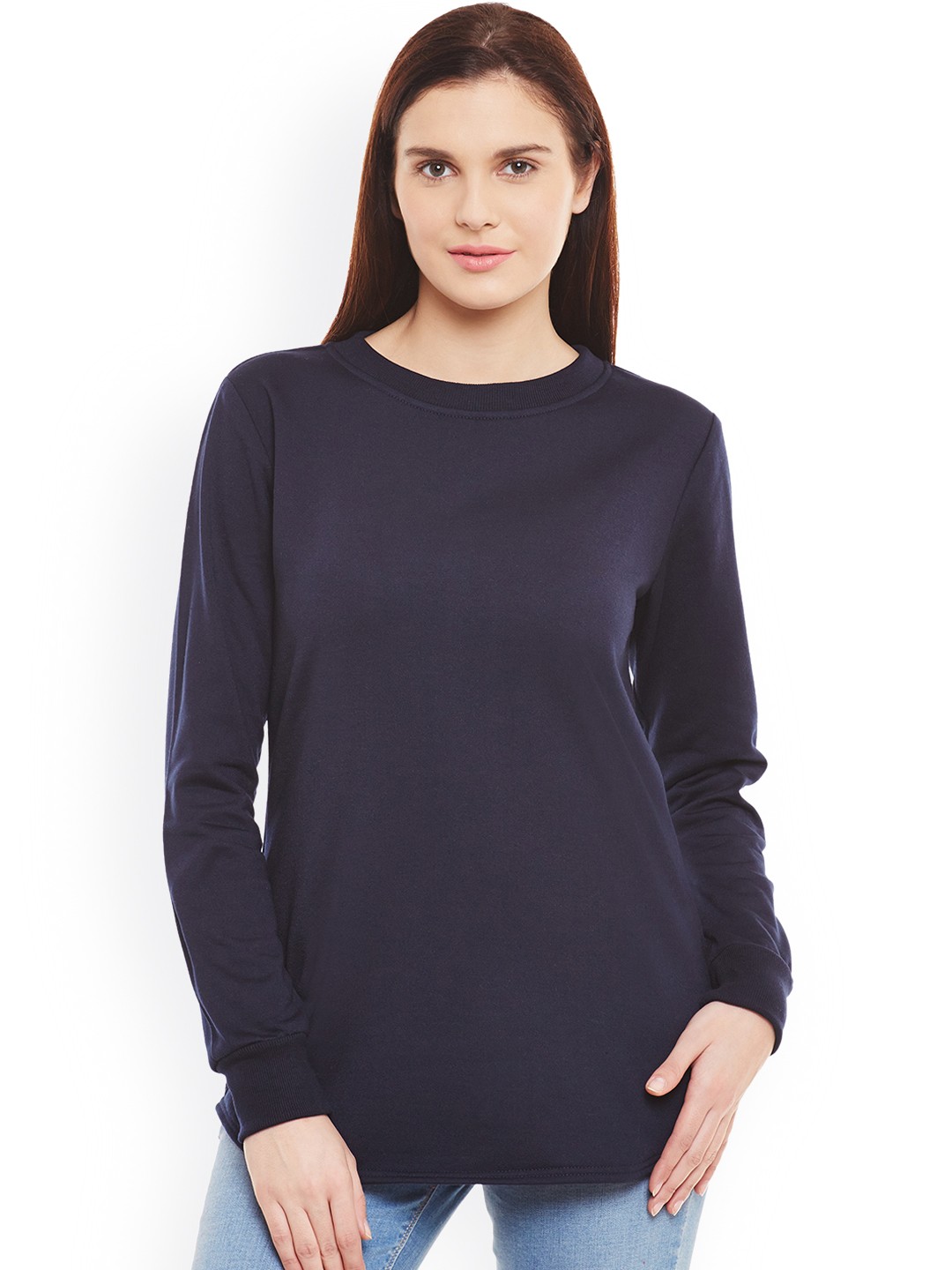 

Belle Fille Navy Sweatshirt, Navy blue