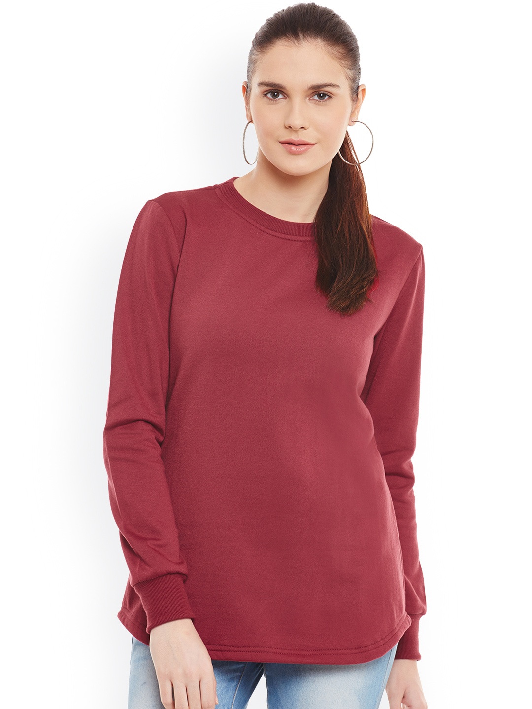 

Belle Fille Maroon Sweatshirt