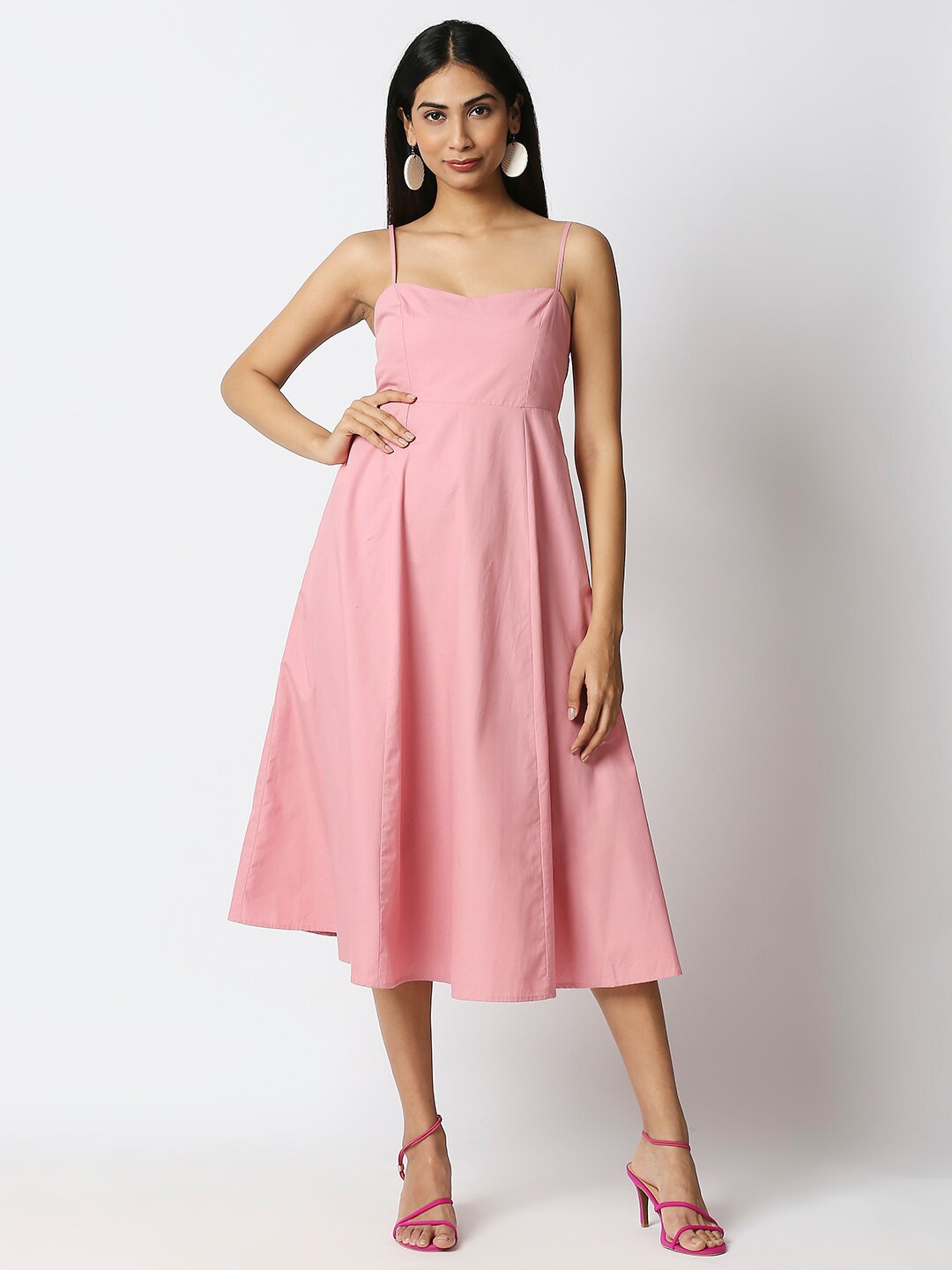 

20Dresses Pink Midi Dress