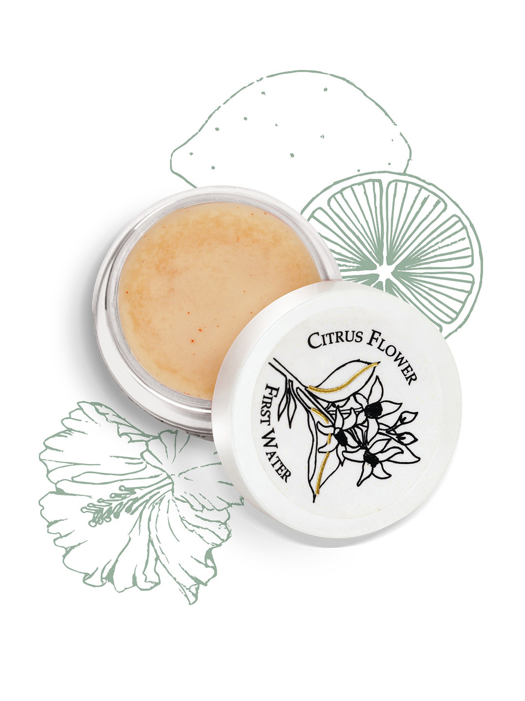 

FIRST WATER Citrus Floral Solid Perfume 10ml, Peach