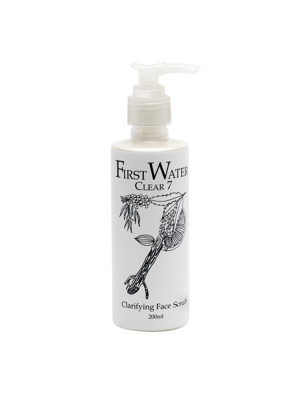 

FIRST WATER Clear 7 Face Scrub - 200ml, Off white