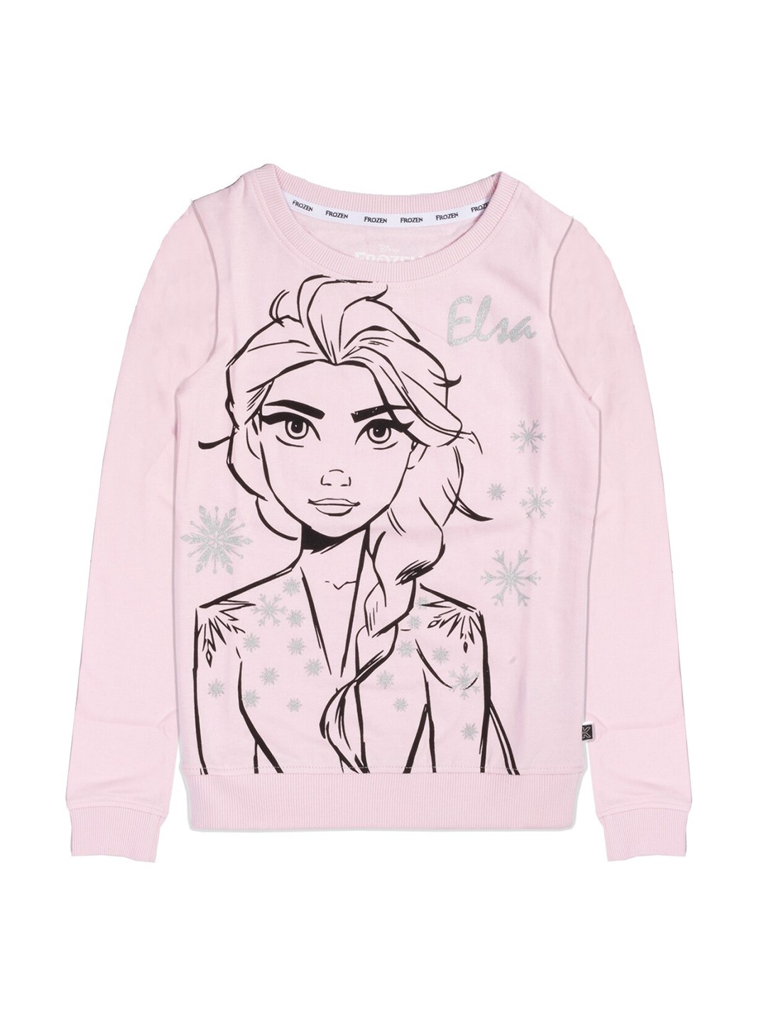 

KINSEY Girls Pink Elsa Printed Sweatshirt
