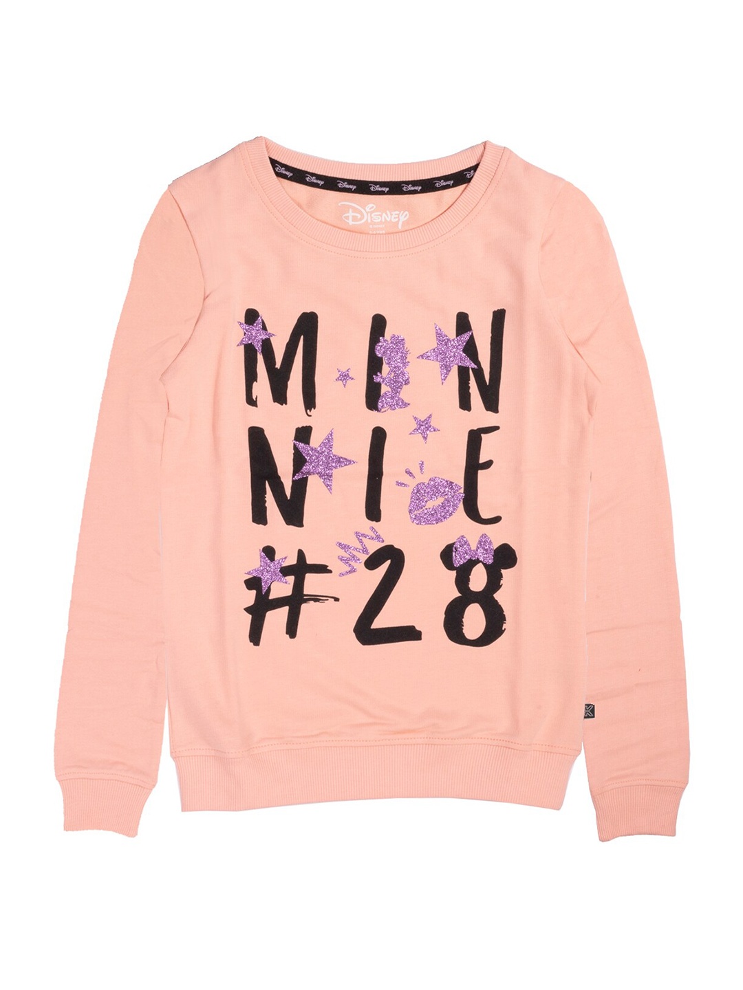 

KINSEY Girls Pink Minnie Mouse Printed Sweatshirt