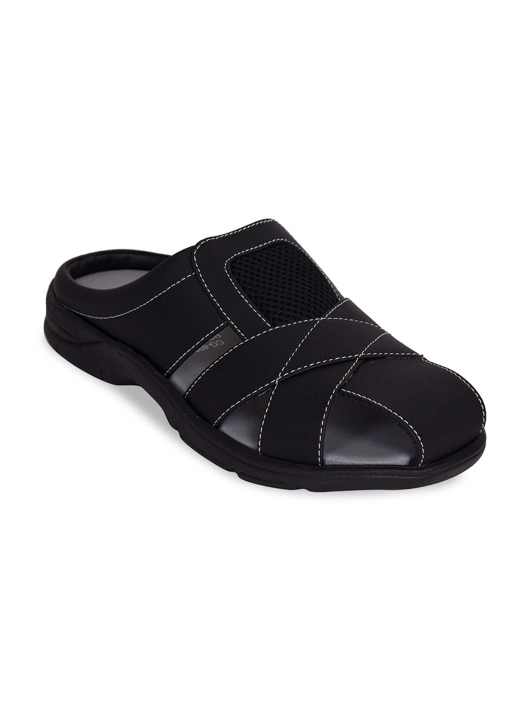 

Ajanta Men Black Shoe-Style Sandals