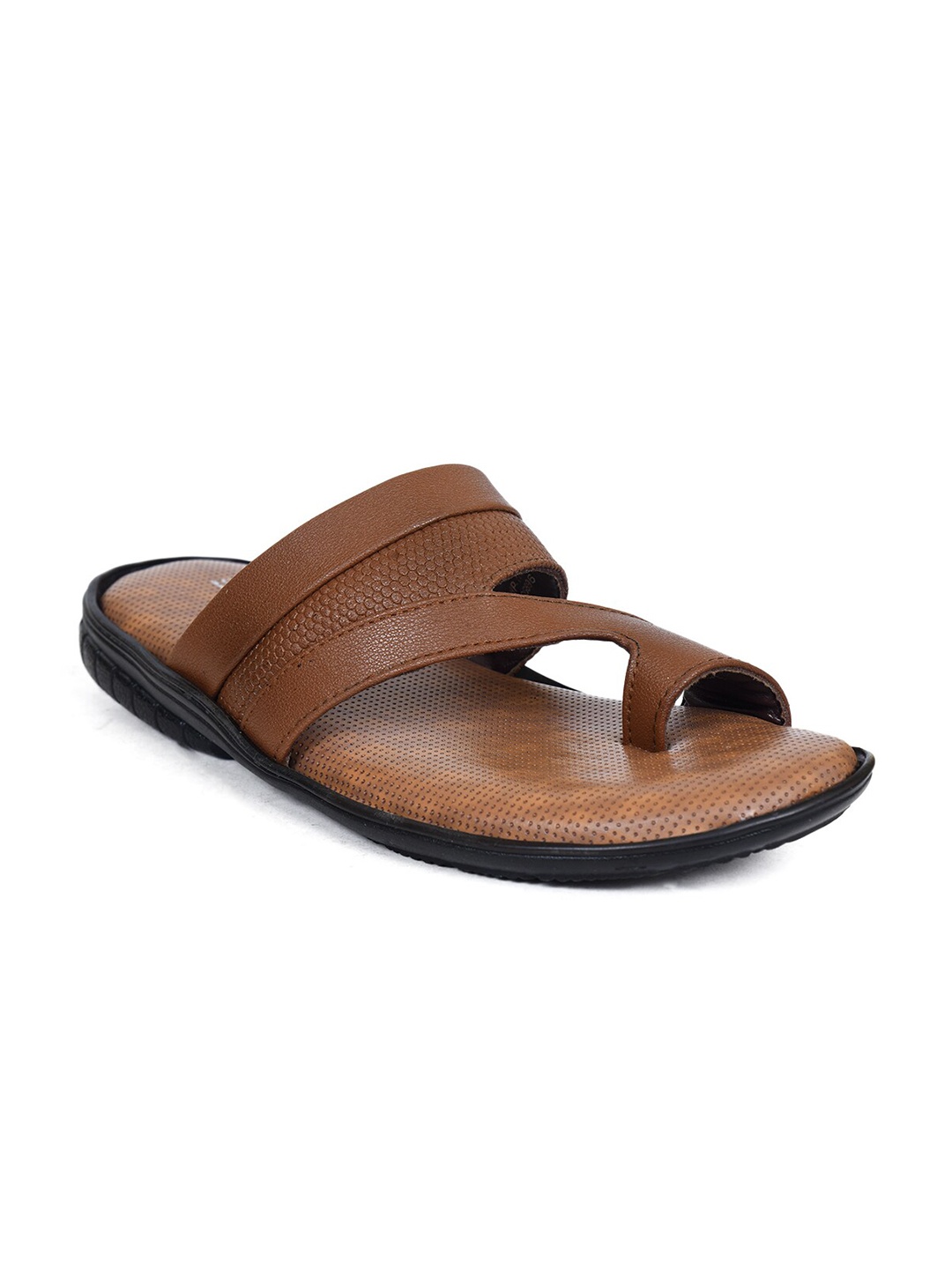 

Ajanta Men Brown Comfort Sandals