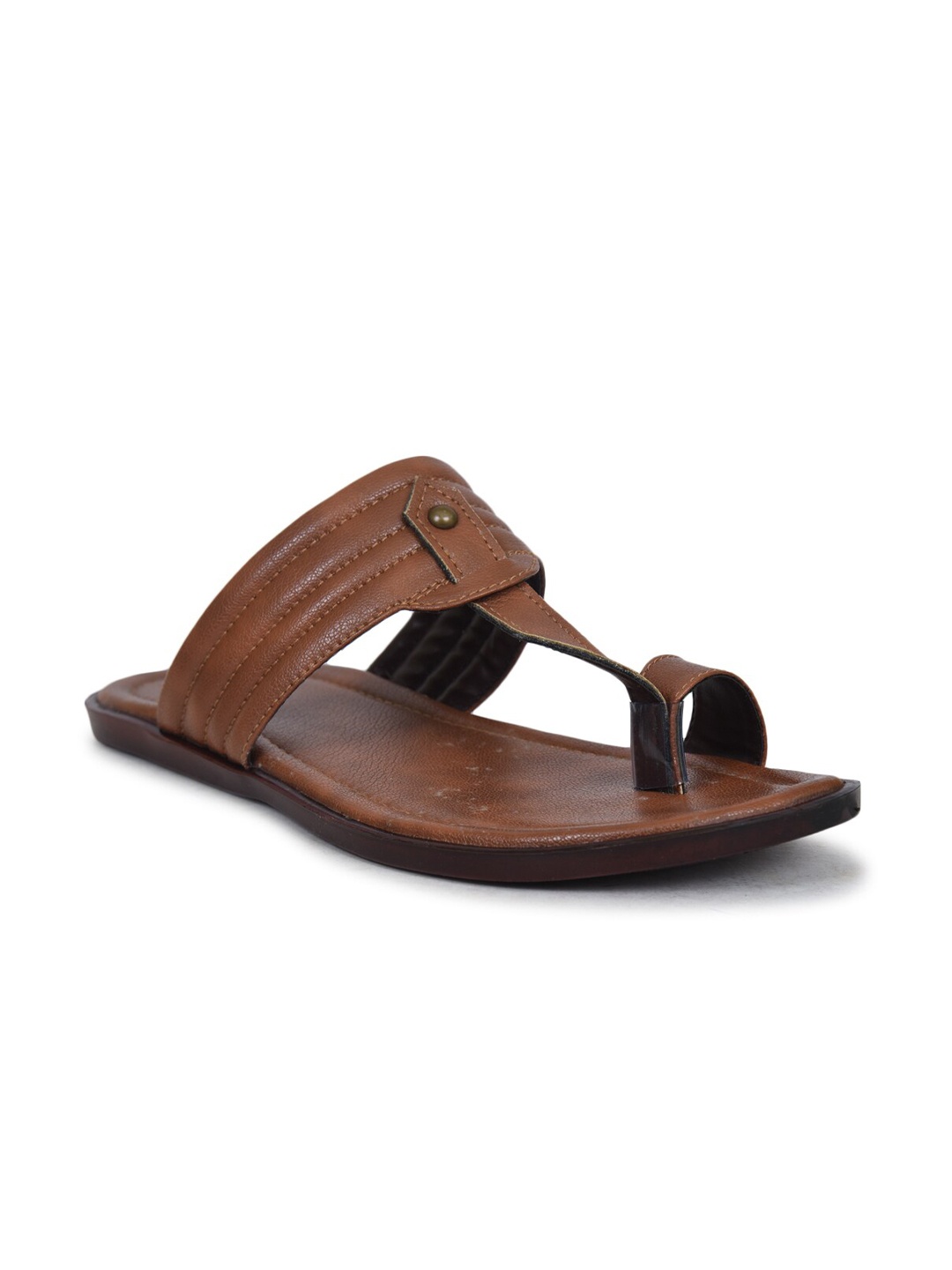 

Ajanta Men Tan Comfort Sandals