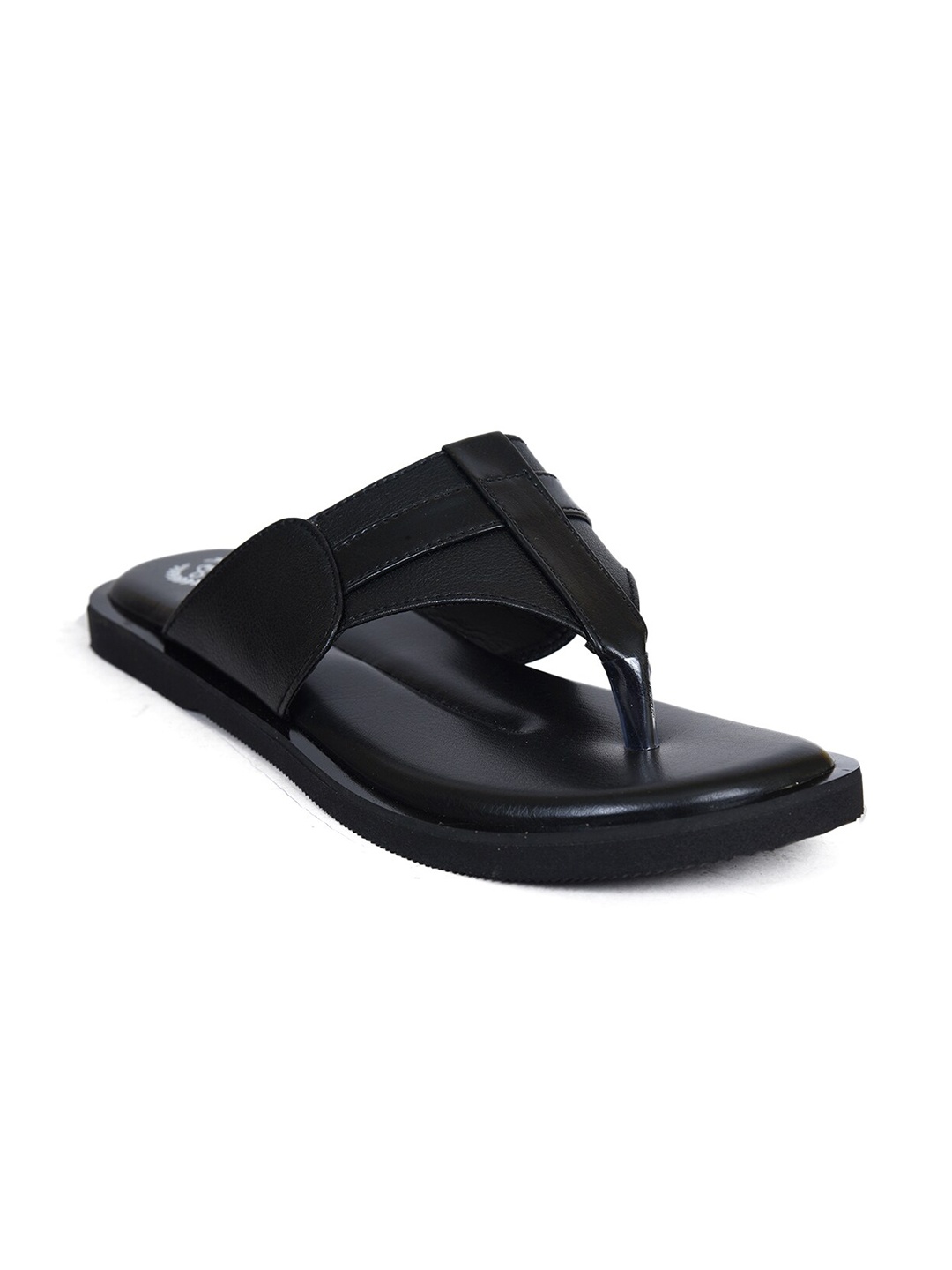 

Ajanta Men Black Comfort Sandals