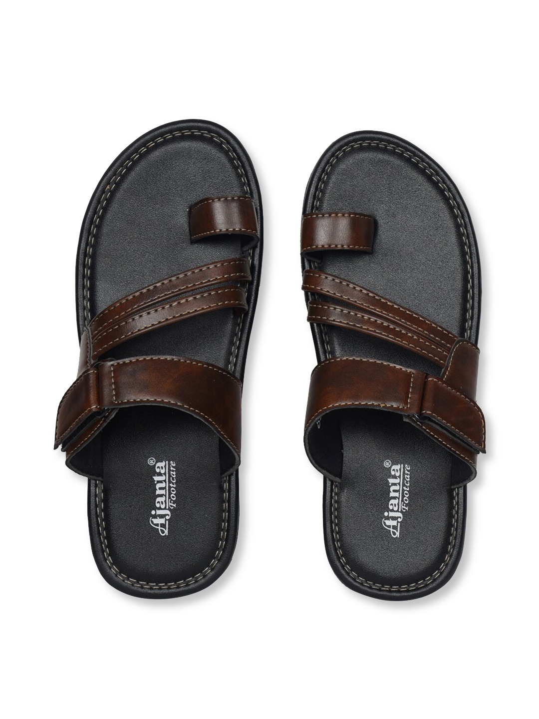 

Ajanta Men Black Slip-On