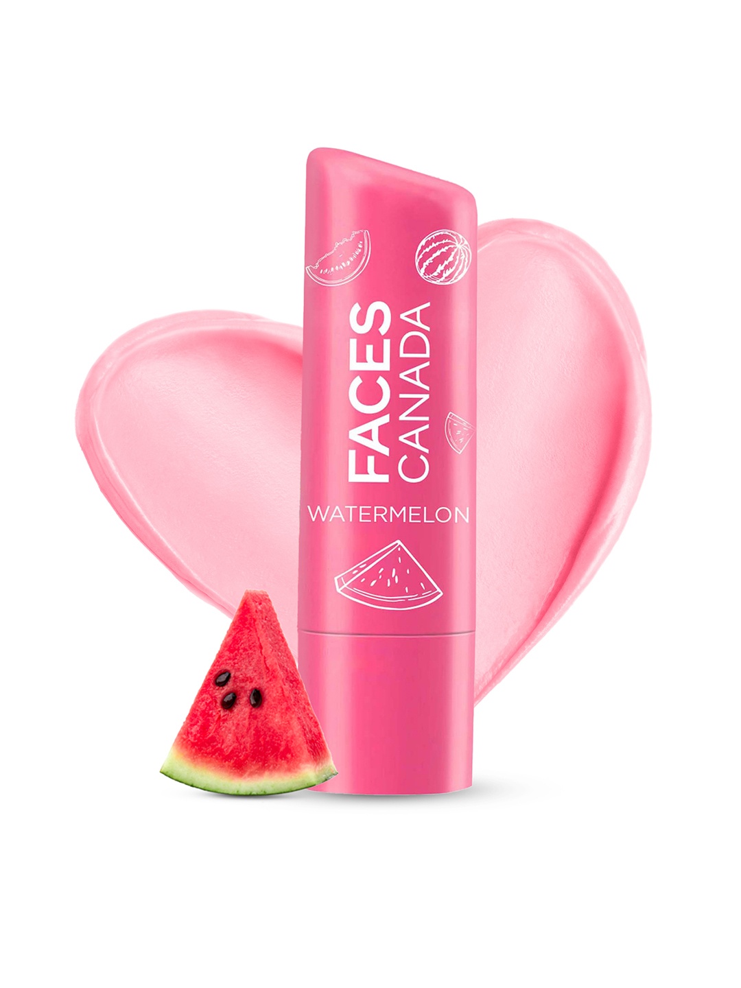 

FACES CANADA Vitamin C Lip Balm with 12HR Moisture & SPF15 - Watermelon, Red