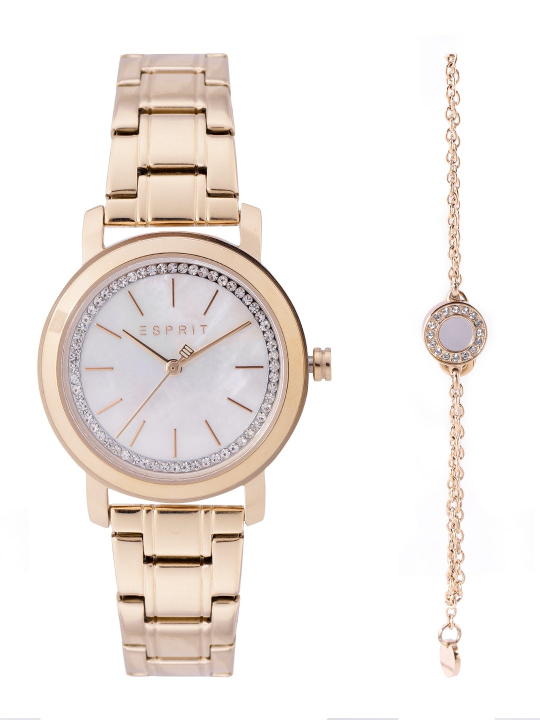 

ESPRIT Women Watch Gift Set, Off white