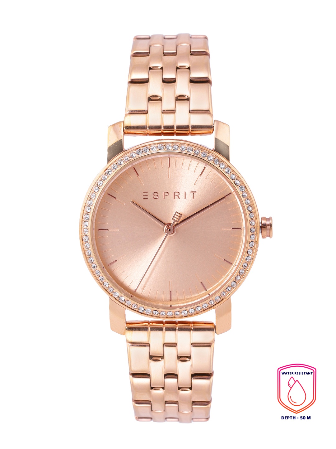 

ESPRIT Women Rose Gold-Toned Analogue Watch ES1L183M0075